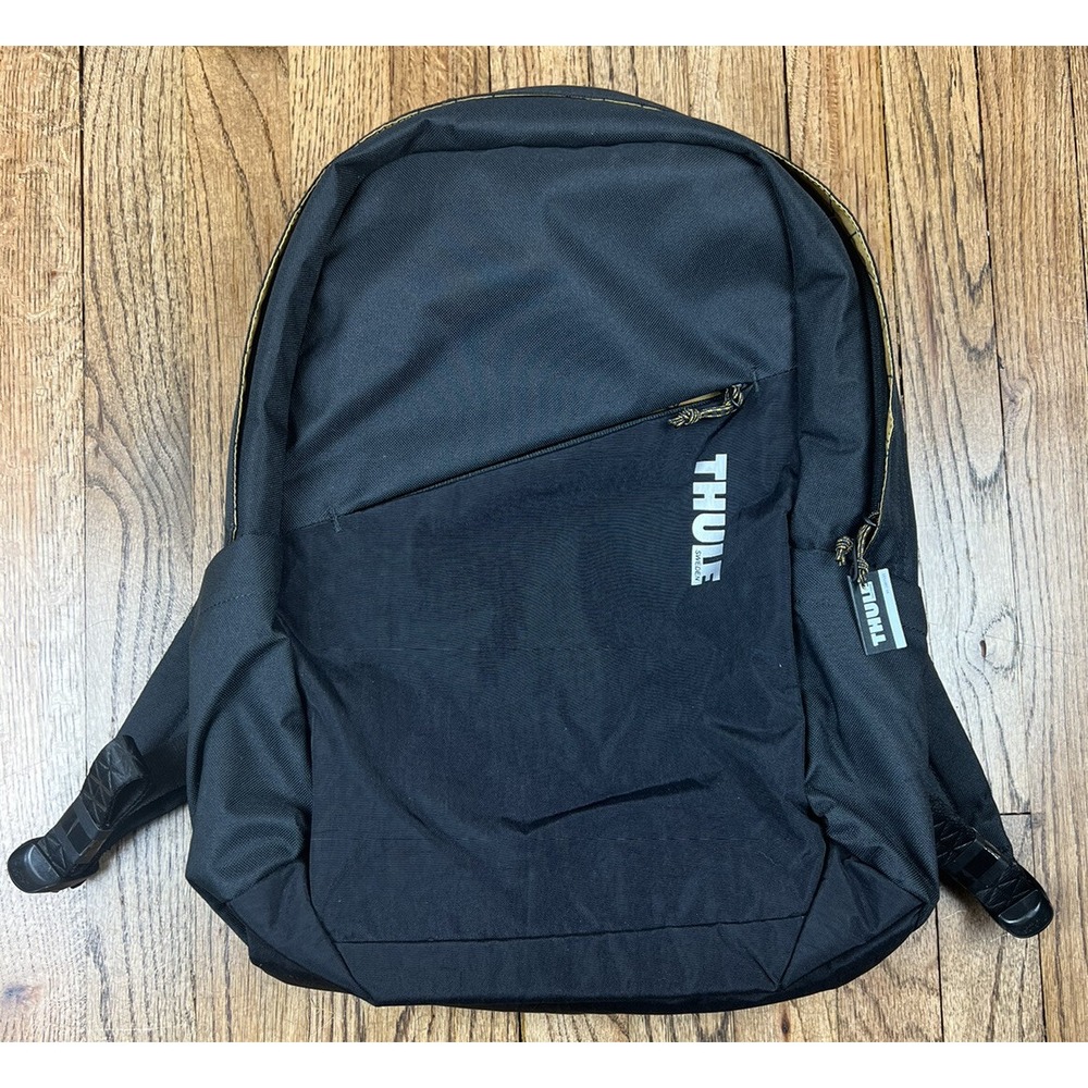 NWT Thule Sweden Black Laptop Backpack 20 Liter Hiking Carrying Case Travel Bag‎